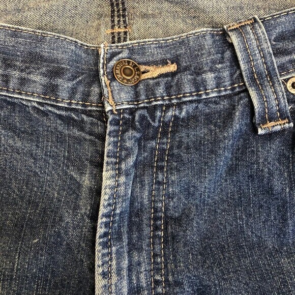 Levi Strauss Signature Carpenter Men's Pants W38 L34 100% Cotton Baggy 90s Style - Picture 11 of 12